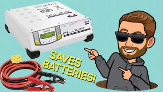 The Best Car Battery Charger IN THE WORLD GYS GYSFlash 10012HF In Action [upl. by Oznohpla]