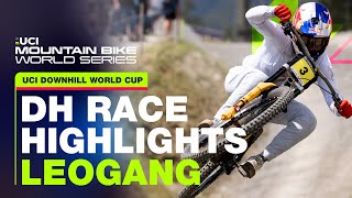 Leogang Downhill Mens Race Highlights  UCI Mountain Bike World Series [upl. by Monagan]