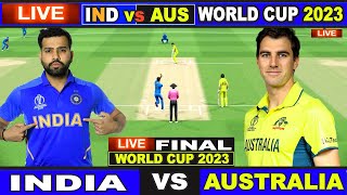 Live IND Vs AUS ICC World Cup 2023  Live Match Centre  India Vs Australia  2nd Innings [upl. by Edak222]