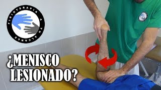 ¿Rotura de menisco 2 test para saber si tu menisco esta lesionado [upl. by Bartle]