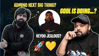 GOLDY ON GODLIKE 💛🚀 GHATAK ON ADMINO🤯NEYOO JEALOUS❓ jonathan soul godlike neyoo admino [upl. by Dory]