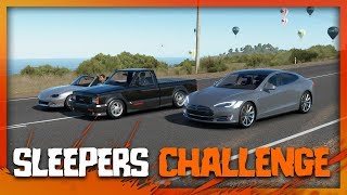 Forza Horizon 3  Sleeper Cars Challenge Funny Moments amp More [upl. by Phionna]