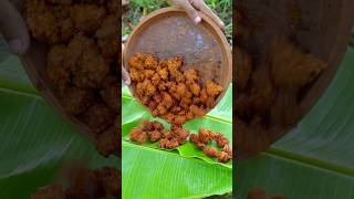 Red Lentil Pakora Recipe  Musur Dal Pakora Cooking  Evening Crispy Snacks With Soft Drinks [upl. by Arhna955]