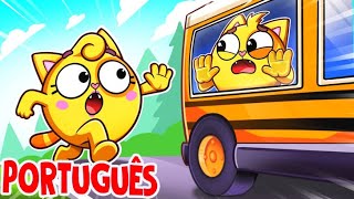 Cuidese na Canção do Ônibus 🚌  Canções Infantis 🐱🐨🐰🦁 e Rimas de Creche por Baby Zoo [upl. by Maiga559]