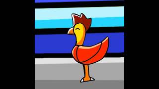 🐓quiquiriqui interrumpir sueño😴animation random humor memes flipaclip animacion short [upl. by Zetnas423]