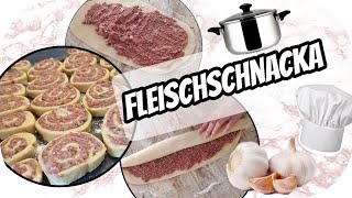 RECETTE  FLEISHNAKA  ROULÉS A LA VIANDE  PLAT ALSACIEN [upl. by Og]