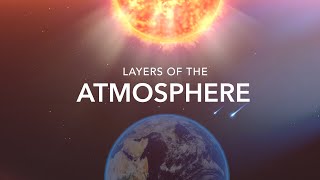 Layers of the Atmosphere Animation [upl. by Ennaeus]