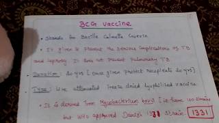 BCG Vaccine [upl. by Selbbep673]