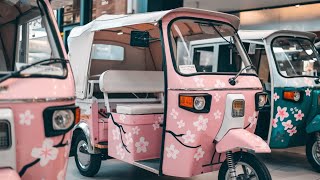 quotSakura Electric Rickshaw Review Japans EcoFriendly Transportationquot [upl. by Eilrak]