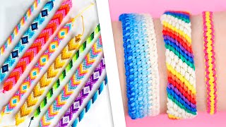 HAZ PULSERAS PARA REGALAR A TU MEJOR AMIGAO 5 IDEAS DE HILO ENCERADO  Tutoriales Belen [upl. by Skillern]