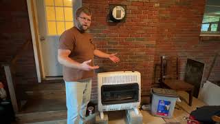 how to move a gas heater [upl. by Stephine663]