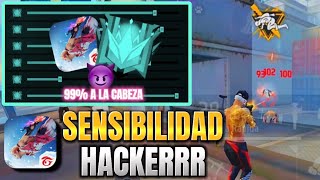 SENSIBILIDAD  BOTÓN PERFECTO FREE FIRE🎯SIN DPI PARA DAR TODO ROJO NUEVA ACTUALIZACIÓN 2024✅ [upl. by Aderfla]