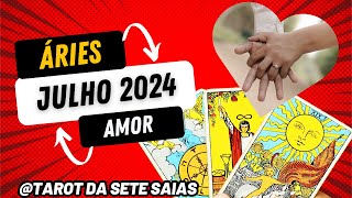 💕ÁRIES💞JULHO24 CHEGARÁ ALGUÉM QUE VAI SER MUITO IMPORTANTE NA SUA VIDA😟🫣DECISÃO NOVO OU REGRESSO [upl. by Altaf]