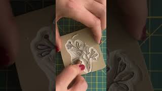 Lino Printing  Tutorial🍃linocut printmakingsatisfying [upl. by Ientruoc274]