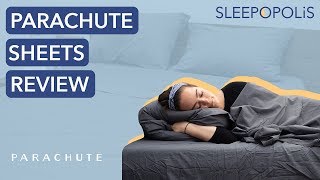 Parachute Sheets Review  Should You Buy Sateen or Percale Bedding [upl. by Idnerb]