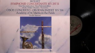 LP Mozart  Symphonie Concertante  Marriner side A [upl. by Donegan]