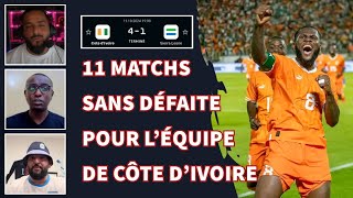 LES RÉACTIONS APRÈS LA VICTOIRE DE LA CÔTE D’IVOIRE FACE À LA SIERRA LEONE 41 [upl. by Aret133]