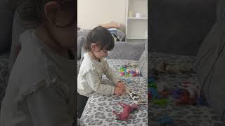 Hatice bebeğini uyuturken hangi şarkıyı söyledi ❓ çocukvideoları kidsvideo keşfet baby [upl. by Pilihp897]