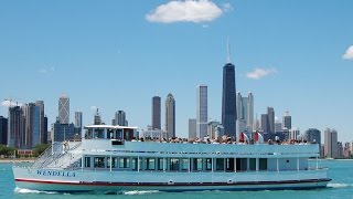 Wendellas Boats Chicago River and Lake tour [upl. by Neerehs]