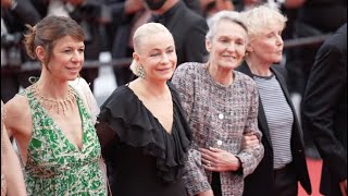 Agnes Godard Emmanuelle Beart and more on the red carpet in Cannes [upl. by Amedeo]