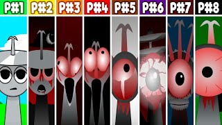 Phase 1 VS Phase 2 VS Phase 3 VS Phase 4 VS Phase 5 VS Phase 6 VS Phase 7 VS Phase 8 Sprunki Mix [upl. by Wanyen717]