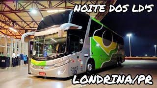 INÍCIO DE NOITE NA RODOVIÁRIA DE LONDRINAPR  MOVIMENTAÇÃO DE ÔNIBUS DAS 1850 ÀS 2015 [upl. by Nehpets]