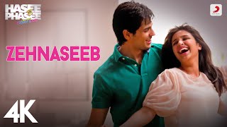 Zehnaseeb  Hasee Toh Phasee  Parineeti Chopra Sidharth Malhotra  Chinmayi S Shekhar R  4K [upl. by Occor]