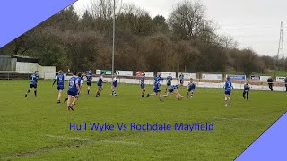 Hull Wyke Vs Rochdale Mayfield [upl. by Gainor]