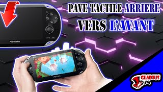 Utiliser lécran avant comme substitut au pavé tactile arrière qui ne fonctionne pas sur Psvita [upl. by Arrim52]