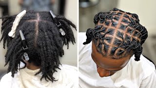 11 Loc Styles amp Retwists  Dreads By Olenda Styles [upl. by Hanah231]