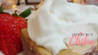 Dessert Topping  How to make Whipped Cream Frosting  Fluffy Whipped Cream Frosting  Episode 21 [upl. by Ativ651]