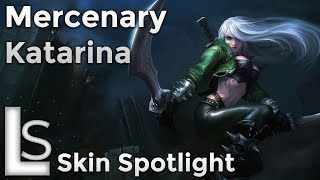 Mercenary Katarina  Skin Spotlight  League of Legends  Patch 10221 [upl. by Lhary]