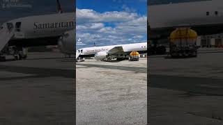 Samaritans Purse DC8 at YYZ [upl. by Hurlbut891]