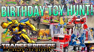 STUDIO SERIES ROTB OPTIMUS PRIME ARRIVES IN USA  FIRST BIRTHDAY TOY HUNT Teletraan Toy Hunts 17 [upl. by Ietta]