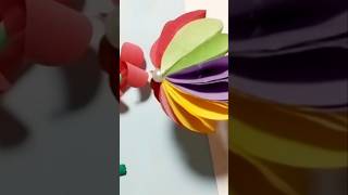 PAPER UMBRELLA how craft HANDMADE tutorial shorts [upl. by Ormiston]