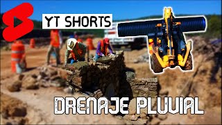 RESUMEN CONSTRUCCION DE DRENAJE PLUVIAL CON MUROS DE MAMPOSTERIA  LTCM Shorts [upl. by Lucy288]