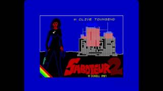 Saboteur II Avenging Angel ZX Spectrum Main Theme [upl. by Naffets]