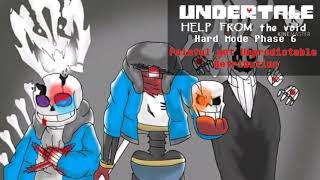 Undertale Help from the Void Hard Mode OST 010  Painful yet Unpredictable Retribution [upl. by Furlani]