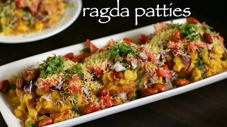 ragda patties recipe  how to make ragda pattice recipe  ragada recipe [upl. by Peggir]