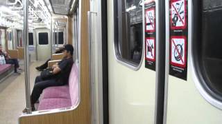 INSIDE KRL Tokyo Metro 6000  Stasiun Kramat  Stasiun Pondok Jati [upl. by Nihahs]