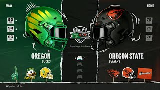 EA CFB 25  Oregon Ducks  Oregon State Beavers  2024 Schedule Rivalry [upl. by Clemen115]