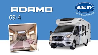 Motorhome tour Bailey Adamo 694 2024 [upl. by Ranita]