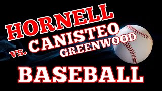 Hornell Red Raiders vs CanisteoGreenwood Chargers Varsity Baseball [upl. by Anitrebla]