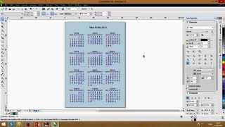 Hướng dẫn tạo lịch âm dương của năm bất kỳ bằng CorelDraw hoặc Illustrator [upl. by Arakahs]