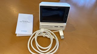 UnBoXing Look at  Hagibis 35inch IPS USB Mini Screen USB C Hub USBC HDMI Monitor Mini PC Mac CPU [upl. by Woolson]