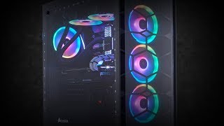 CORSAIR LL RGB LED SERIES FANS  GLOW WITH THE FLOW [upl. by Ahab]