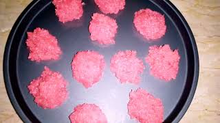 Coconut Macarons recipe without oven How to Make [upl. by Eddana]