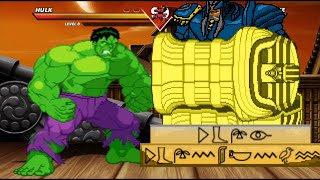 THE HULK VS APOCALYPSE THE MOST EPIC FIGHT 🔥🔥 Winlator Android Mugen [upl. by Iveksarap]