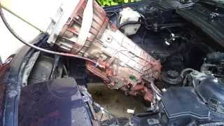 BMW E31 840CI EV Conversion 11  Motor Install [upl. by Ahsaenat]