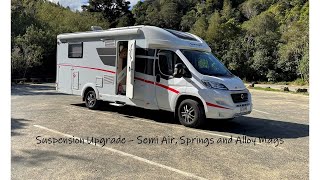 Suspension Upgrade to Fiat Ducato campervan [upl. by Ahsimit]